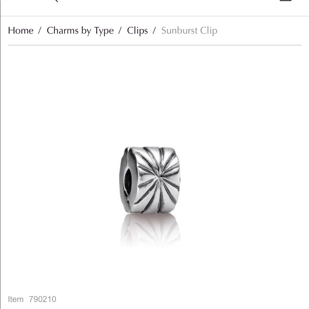 Pandora Sunburst Clip